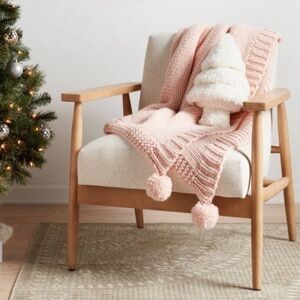 Threshold Cream Textured Tree Pillow